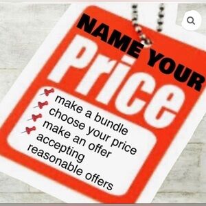NAME YOUR PRICE 🤩
